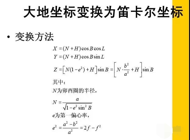 收藏丨你一定要知道的坐標(biāo)轉(zhuǎn)換計算方法