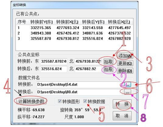 Cass坐標轉換過程，快來看7.0的操作步驟！